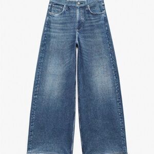 Rag and Bone Miramar Blue Wide-Leg Ankle Women Jeans